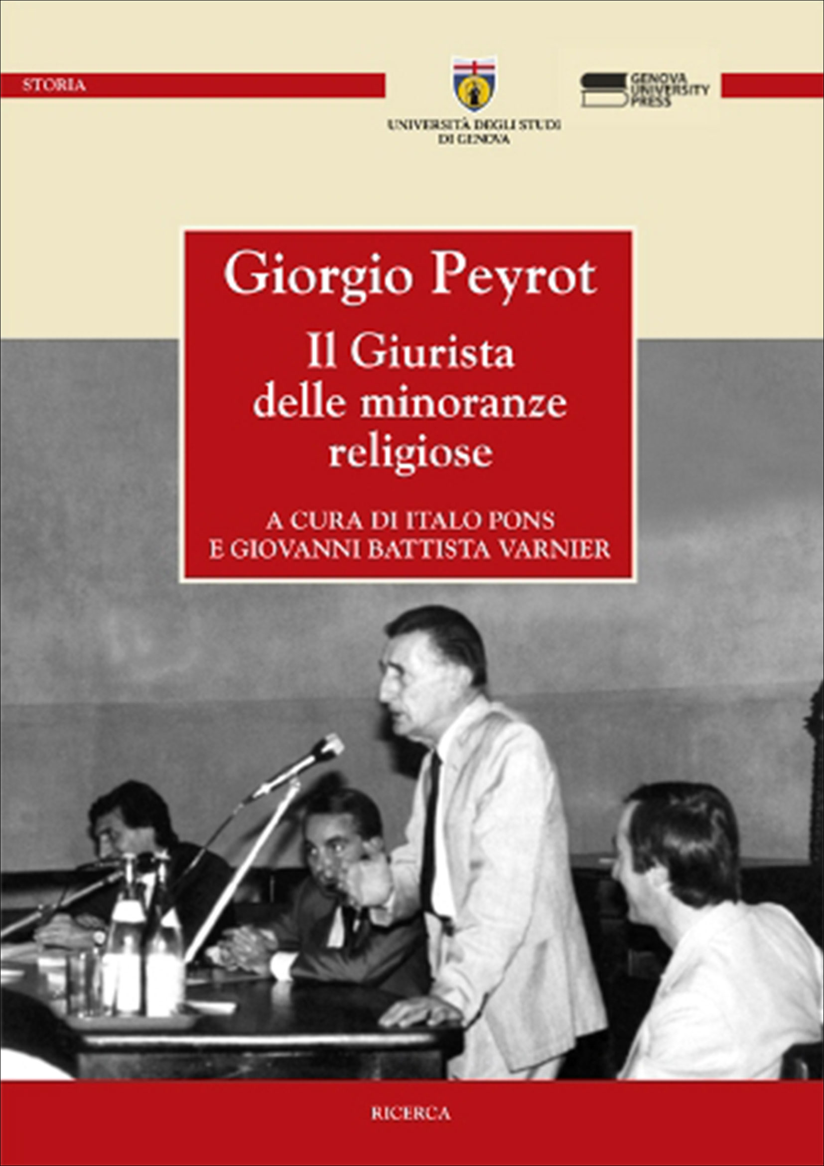 Giorgio Peyrot. Il giurista delle minoranze religiose