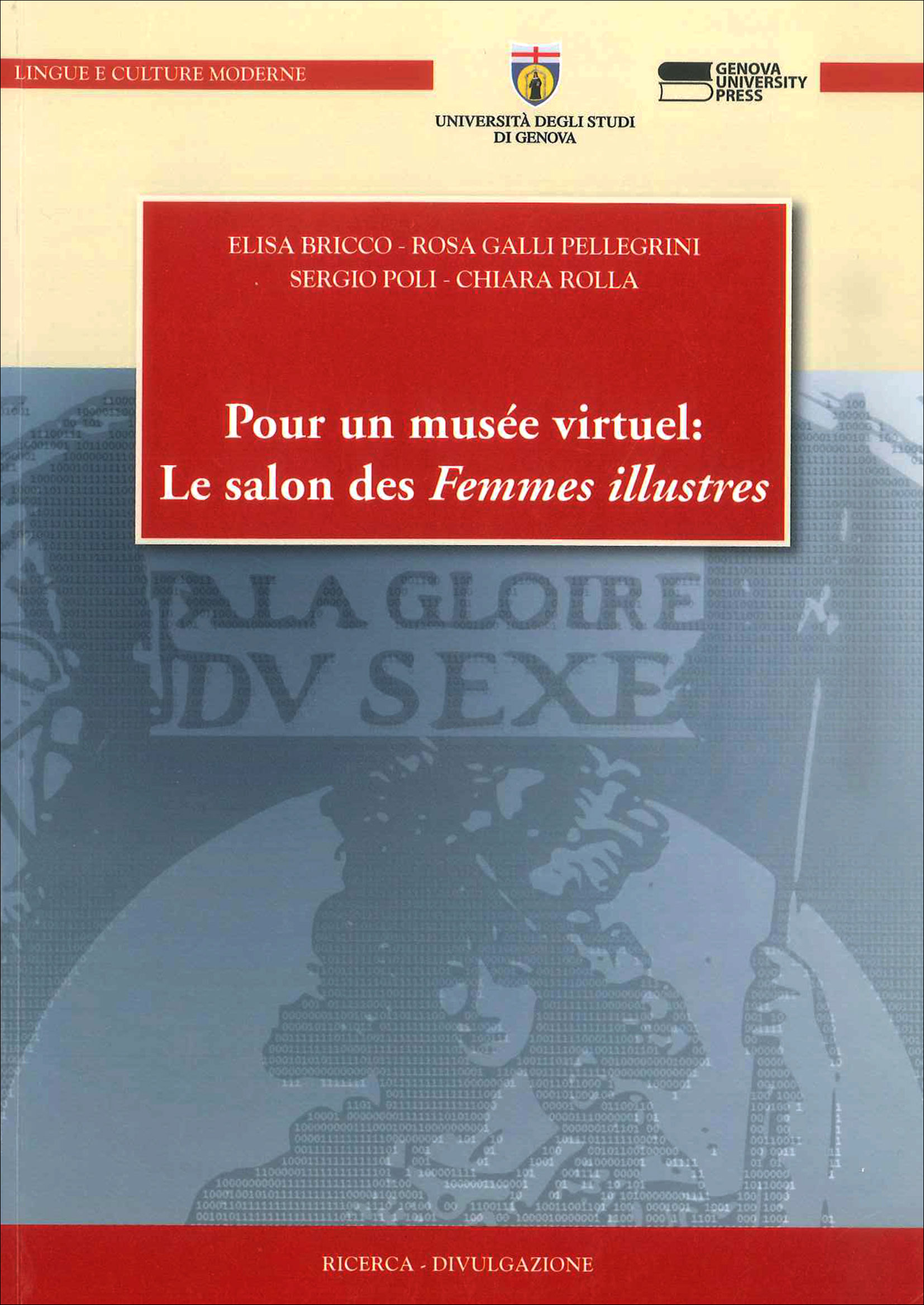 volume copertina Pour un musée virtuel: salon des Femmes illustres